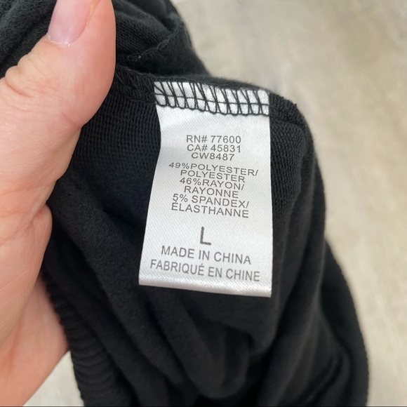 Chaser Jogger Black Stars Sz L - Picture 6 of 8